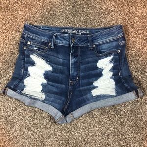 AEO Hi-rise shortie next lvl stretch